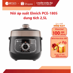 Nồi áp suất cao cấp đa chức năng Elmich PCE-1805 dung tích 2,5L.