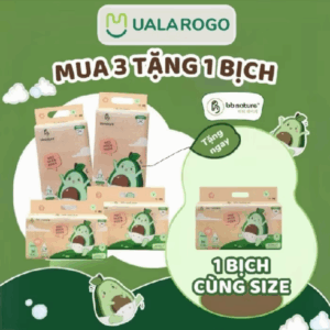 Tã/Bỉm BB Nature Hàn Quốc Mỏng Nhẹ Thấm Hút, Đủ Size Cho Bé Dán/Quần S56/M52/M48/L44/Xl40/XXL38