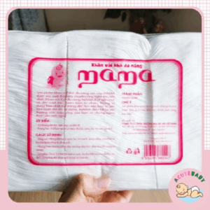 Khăn vải khô đa năng Mama dai và mềm loại 300g. Giấy khô đa năng cho bé.