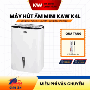 Máy Hút Ẩm Lọc Không Khí KAW-K4L 2IN1, Công Nghệ Máy Nén, Bảng Điều Khiển LED Dễ Dàng.