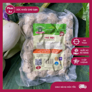 CHẢ MỌC CHAY 250g - Thực phẩm chay Phúc An |  TP CHAY CHÚC HẠNH
