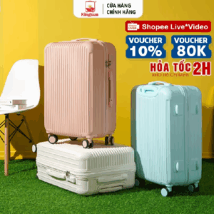Vali du lịch Kingsun vali kéo Cao Cấp Size20/24/28inch KS-155/T01 Bảo hành 5 năm