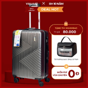 VALI GIÁ RẺ CHỐNG VA ĐẬP NHỰA DÀY ,CHỐNG TRỘM - KHÓA 3 SỐ AN TOÀN , BẢO HÀNH TRỌN ĐỜI