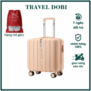 Vali Du Lịch Dáng Vuông IDOBI Size 18 Inch Vali Tay Kéo Thay Đổi Kích Thước Có Kèm Khóa Số Bảo Mật