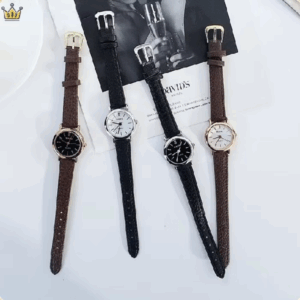 Đồng hồ thời trang nữ mặt nhỏ tròn tuyệt đẹp dây da mềm