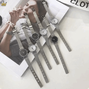 Đồng hồ thời trang nữ dây thép nhuyễn tuyệt đẹp JP5