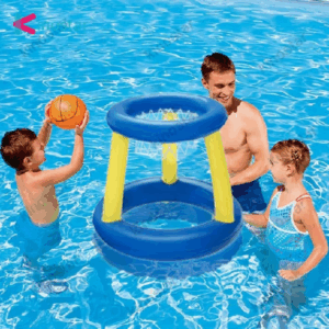Khung Bóng Rổ Bơm Hơi 61Cm Trò Chơi Bóng Rổ Nước Bể Bơi Bãi Biển Chơi Nước Đồ Chơi Tiệc Trẻ Em