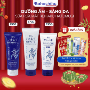 Reihaku Hatomugi 130g 170g dưỡng ẩm trắng da chiết xuất hạt ý dĩ Nhật - Bahachiha