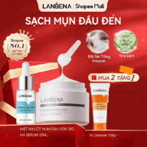 Mặt Nạ Lột Mụn Lanbena Loại Bỏ Mụn Đầu Đen Cải Thiện Vấn Đề Mụn (30g)