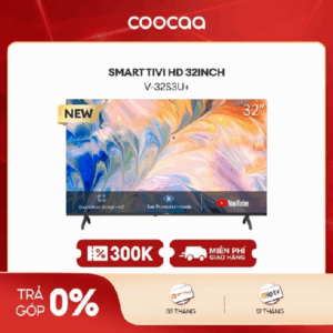 Smart TV HD Coocaa 32 Inch Wifi - Model 32S3U