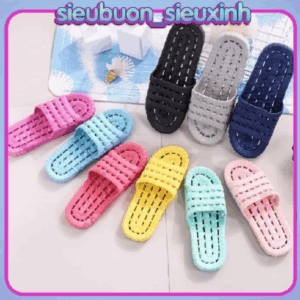 Dép đi trong nhà tắm văn phòng dép xốp lỗ siêu nhẹ chống trơn trượt giá rẻ, đủ size màu nam nữ 36-45 SBSX 1899