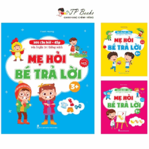 Sách 101 Câu Hỏi Đáp Rèn luyện Trí Thông Minh - Mẹ Hỏi Bé Trả Lời Cho Trẻ Em Từ 3 Đến 6 Tuổi ( Phiên Bản Mới )