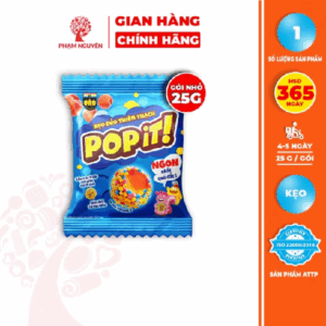 1 Gói Nhỏ Kẹo Dẻo Thiên Thạch Từ Nước Ép Trái Cây Popit 25g | Đồ ăn vặt
