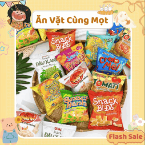 (GÓI MINI 6G) Bim bim Oishi đủ vị hàng chính hãng