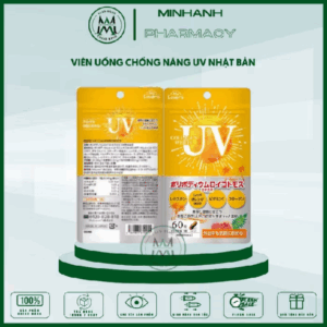 Viên uống UV Nhật Bản giúp da giảm cháy nắng mang đến làn da trắng sáng rạng ngời